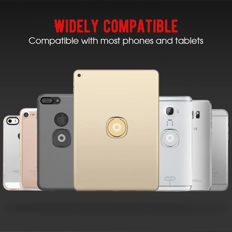 Magnetic 360 Metal Mobile Phone Holder Universal phone Ring Bracket For iPhone X R XS Max For Samsung J6 J8 2018 For ipad Tablet