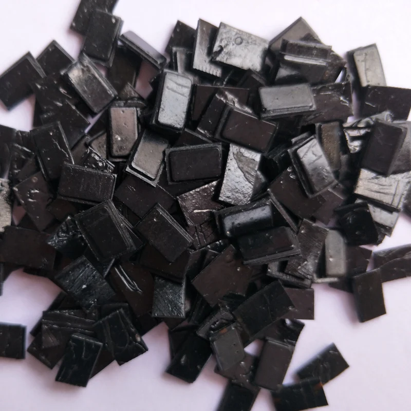 100pcs/lot Keratin glue Flat Tip for fusion hair extension clear transparent brown black yellow 4 color available