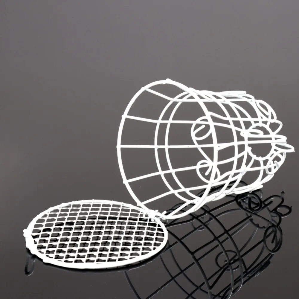 

1 Piece Metal White Bird Cage Candy Chocolate Holder Box Luxe Wedding Party Gift Box Favor Flower Decor