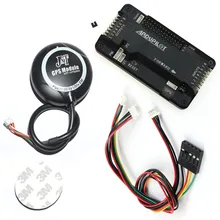 FEICHAO APM2.6 APM 2.8 Multicopter Flight Controller Kit Built-in Compass with 6M GPS Connect Cable for FPV RC Drone Aircraft