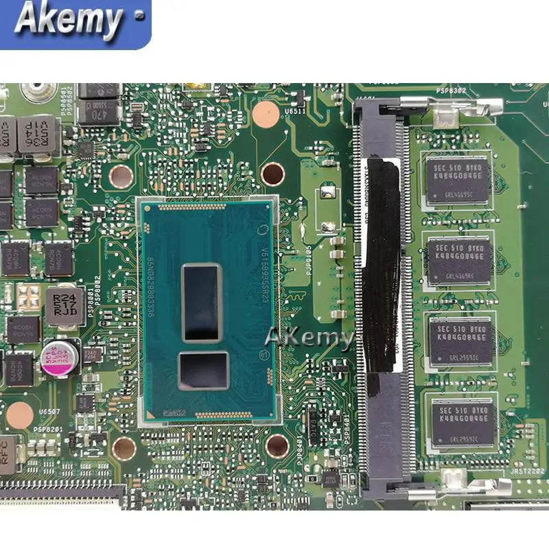  Akemy K401LB GT940M/2G / I3-5010CPU / DDR3L 4GB RAM Motherboard For ASUS K401L K401LB K401 Laptop M
