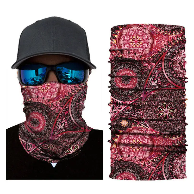 Unisex Characteristic Printing Ski Cycling Snowboard Scarf Neck Warmer Face Mask Balaclava Bandana Bike Mask Free Shipping #3j#F (12)