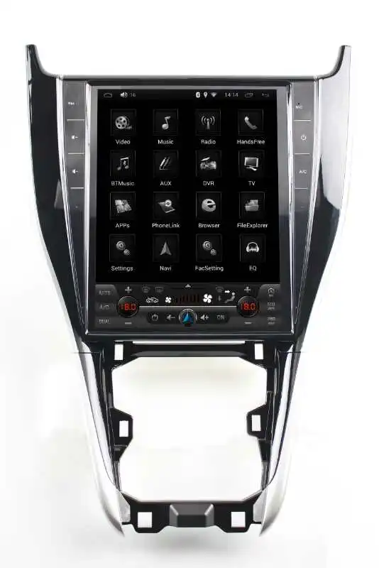 

12.1 inch Vertical tesla style Android Car DVD GPS Navigation for Toyota harrier internal DSP