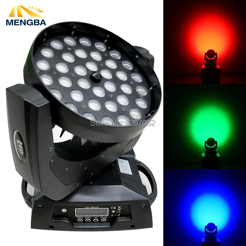 Профессиональный светодиодный прожектор MengBa DMX512 движущийся головной