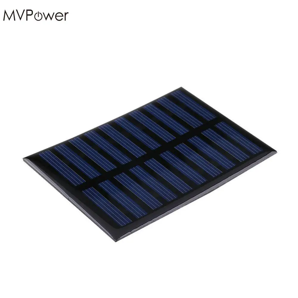 

MVpower Portable 5V 0.8W 160mA Solar Panel Battery power Charger Module DIY Cell car boat home Solar Cells Charging