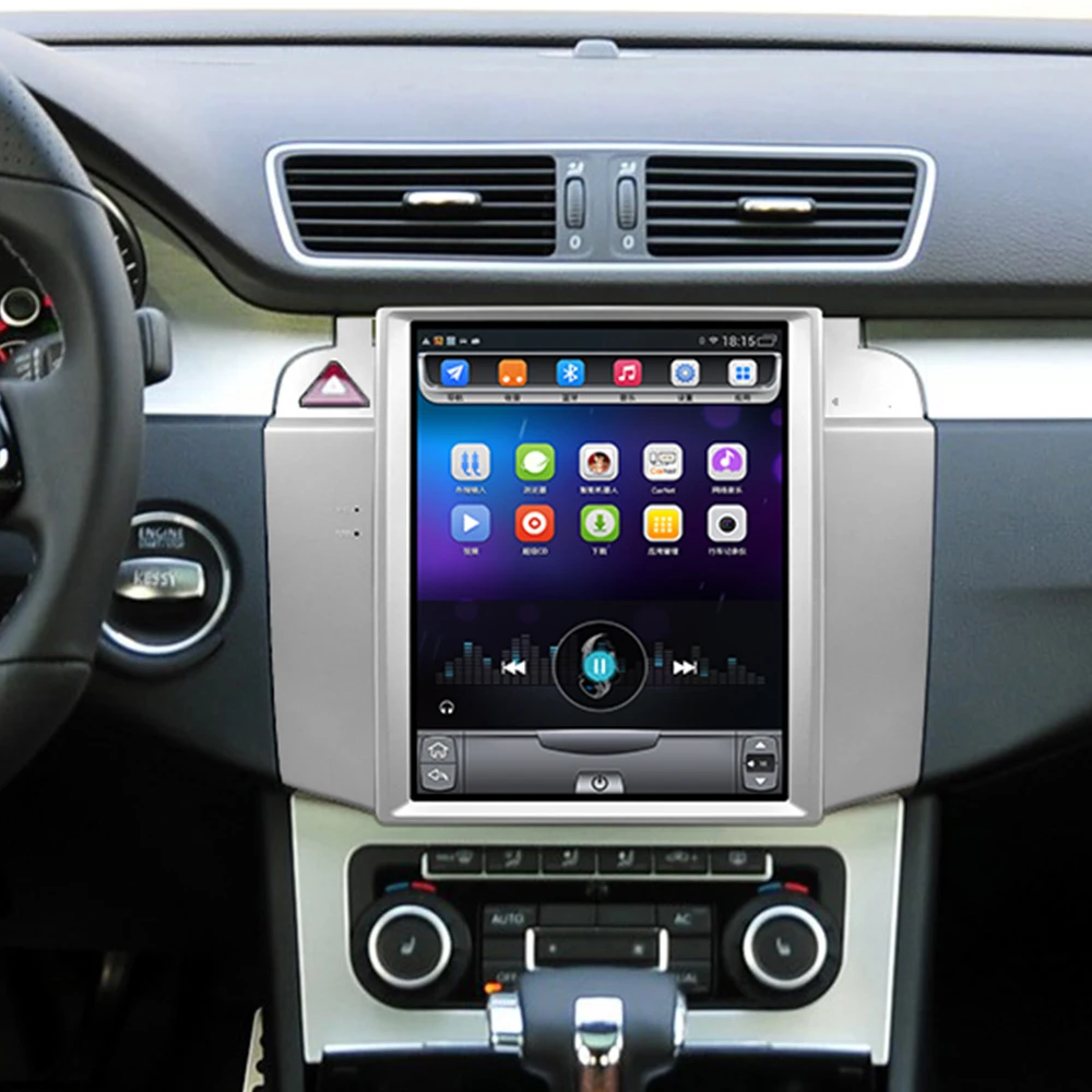 4G Lte вертикальный экран android Мультимедиа Видео Радио плеер для volkswagen sedan Passat B6 2007-10 лет навигации стерео