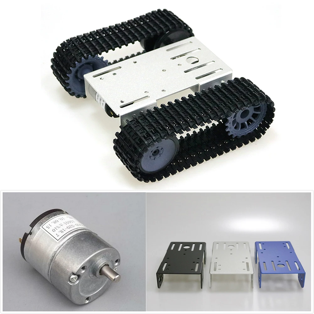 mini T10 Smart Robot Tank Chassis Tracked Car Platform with TT Motor for DIY Robot Robot Tank Crawler Chassis DIY Kit mini T10 Smart Robot Tank Chassis Tracked Car Platform with TT Motor for DIY Robot Robot Tank Crawler Chassis DIY Kit