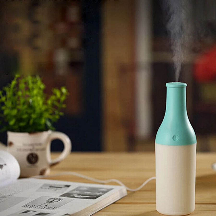 

Mini Air Humidifier Ultrasonic Air Humidifier Aroma Diffuser With Night Light Mist Maker Air Humidifier For Car Home Office Baby