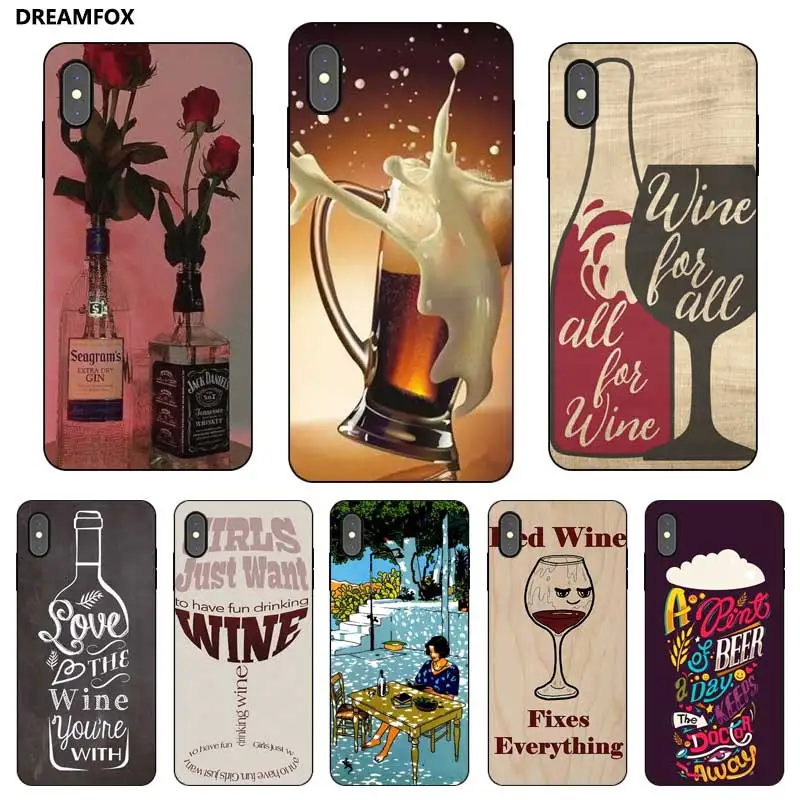 

P243 Wine Black Silicone Case Cover For Apple iPhone 11 Pro XR XS Max X 8 7 6 6S Plus 5 5S SE