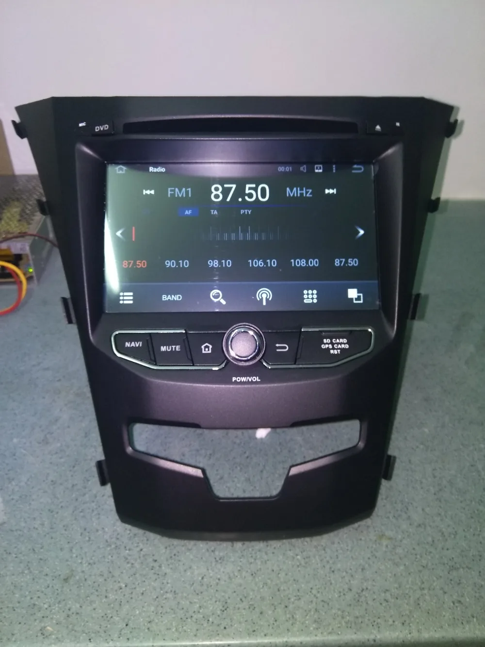 Sale Octa Core 7 inch Android 9.0 Car Radio DVD player GPS for for SsangYong  Korando 2014 NAVIGATION gps 4G ram 64g rom stereo auto 9