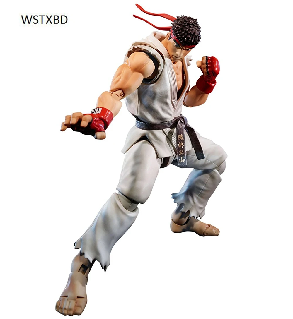 

WSTXBD Origina BANDAI S.H.Figuarts SHF RYU Street Fighter V PVC Figure Brinquedos Dolls Toys Figurals