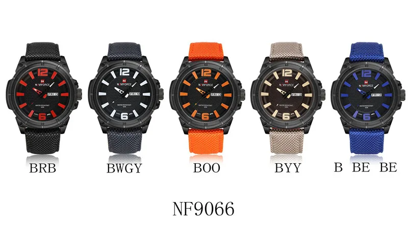 NAVIFORCE мужские часы с датой недели спортивные Лидирующий бренд Роскошные военные