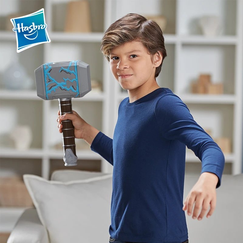Hasbro Марвел Тор Ragnarok грохот Ударный Молоток Мстители фигурка Коллекционная