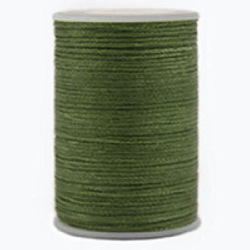 12 цветов 0,8 мм плетеный шнур из микрофибры, вощеная нить для рукоделия, аксессуары для рукоделия - Цвет: 6
