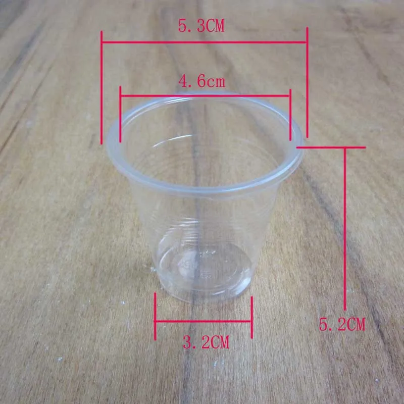 ПП Материал производство кристально чистый 80 мл одноразовый Открытый Пикник пластиковый стаканчик для дегустации