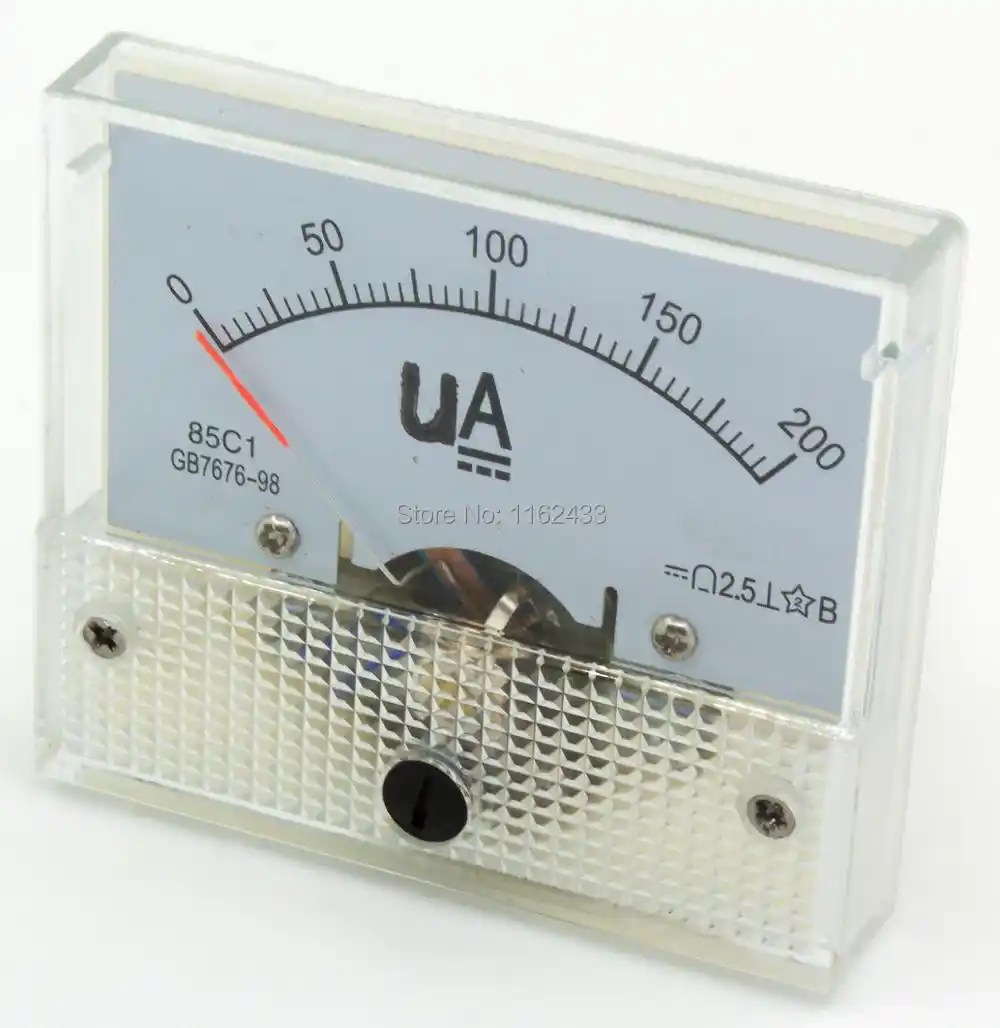 85C1 A DC pointer ammeter current meter 15A 20A 30A 50A 75A 100A 150A
