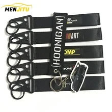 Черный брелок JDM теги брелок JDM ДЛЯ Honda брелок гоночный брелок держатель для телефона быстросъемный Дрифт автомобиль