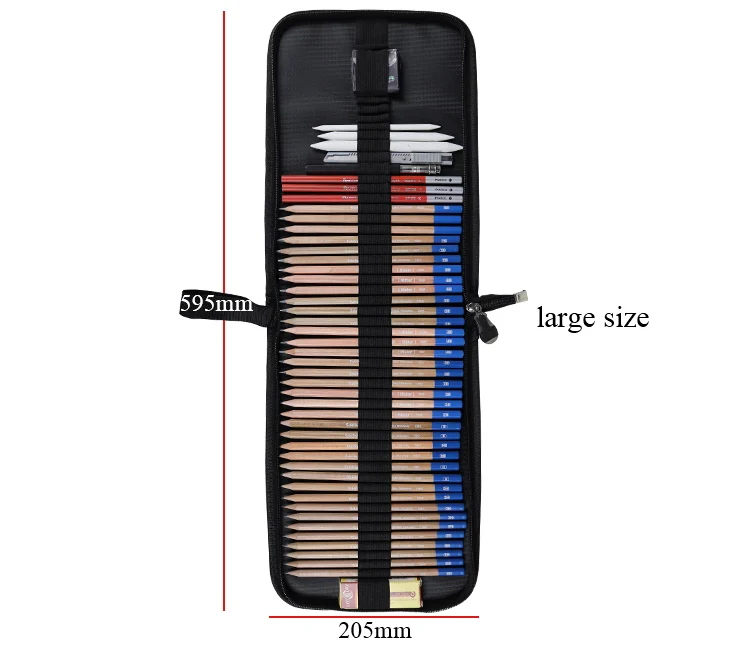 Многофункциональный Премиум карандаш для эскизов Художественный набор с складной сумкой Профессиональный эскиз инструменты для рисования для записи художественные принадлежности