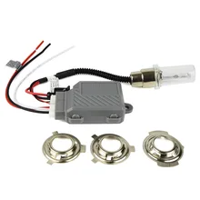 35 Вт moto rcycle hid фары ксеноновый комплект H4 Hi/Lo Ксеноновые мото фары лампы BA20D H6M 8000K 6000K фары универсальная лампа