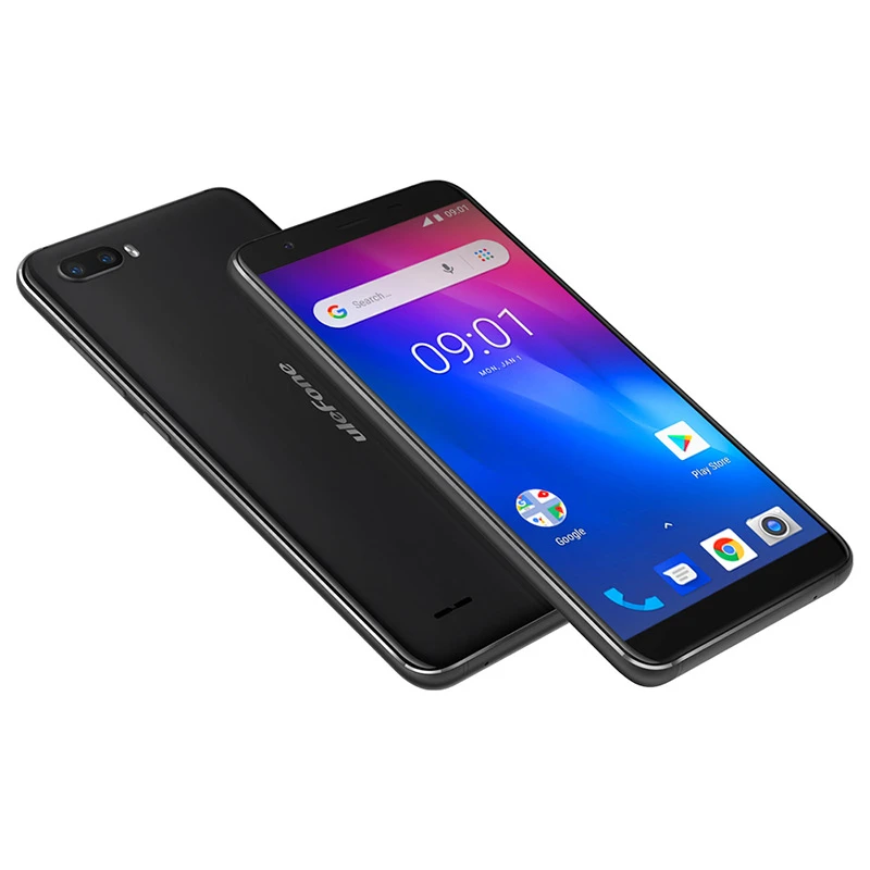 Ulefone S1 Мобильный телефон Android 8,1 5,5 дюймов 18:9 MTK6580 четырехъядерный 1 ГБ ОЗУ 8 Гб ПЗУ 8МП+ 5Мп задняя двойная камера 3g Sim смартфон