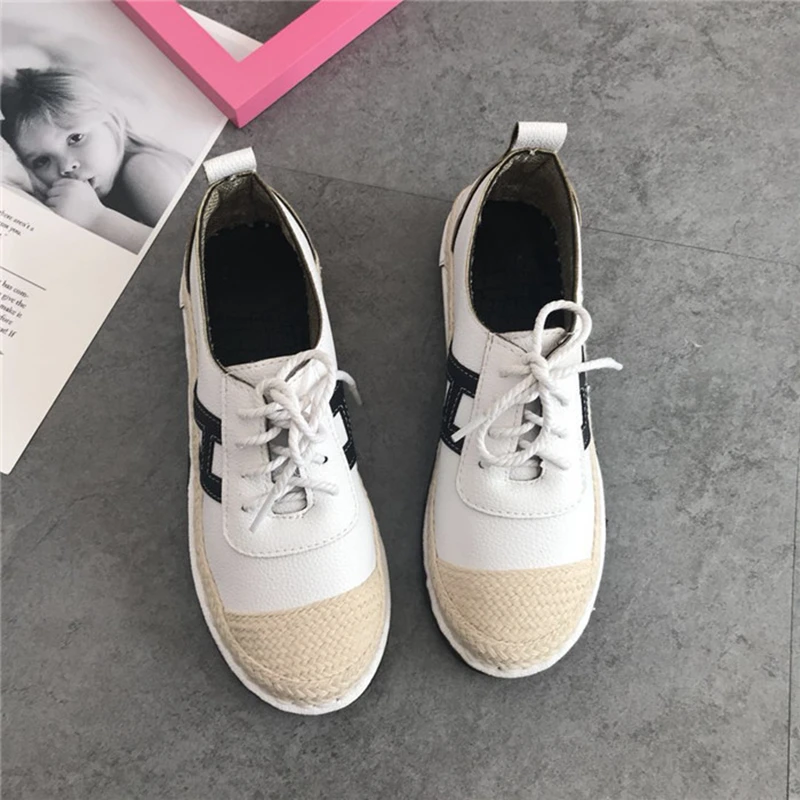 2018 Casual Couleur Beige Chaussures blanc rose Plates Solide Nouveau Printemps Bout Confortable Simple Respirant Chaussures Mode Rond FwFgrxnXq1