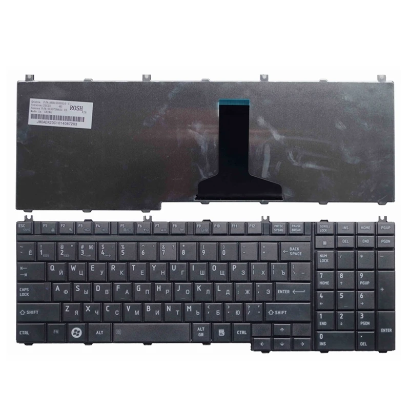 YALUZU Новая русская клавиатура для ноутбука Toshiba Satellite A500 X200 X505 P200 P300 L350 L500 X500 X300 A505 A505D F501 L535 P205 P505 ру