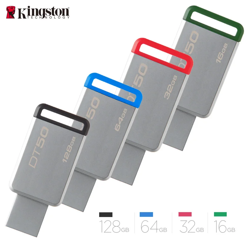KINGSTON Pendrive 64 Гб USB 3 1 высокоскоростной 16 ГБ флеш накопитель 128 32 реальная емкость