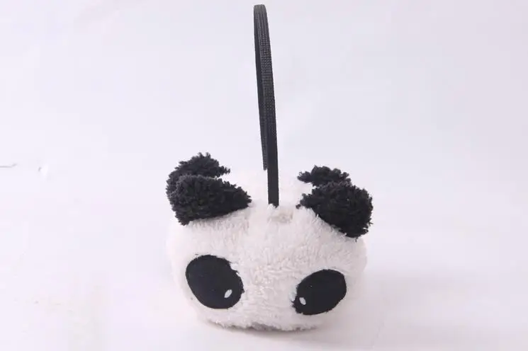 CUHAKCI Winter Cute Earmuffs Panda Ear Muff Warmer New Gilrs Black White Small Panda Design Women Pad Fluffy Ear Warmer Earmuffs