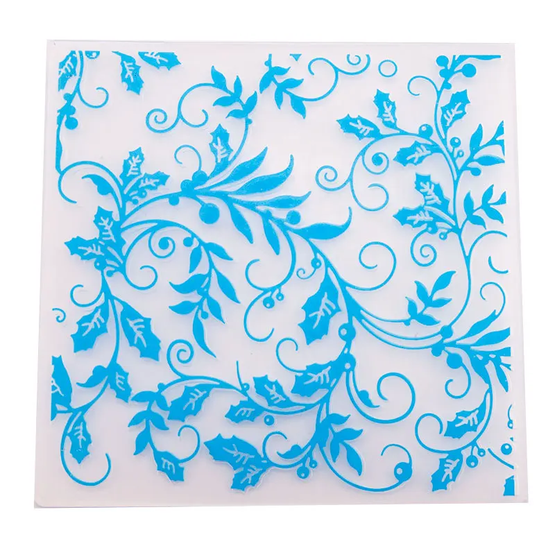 

ZFPARTY Leaf Plastic Embossing Folders for DIY Scrapbooking Paper Craft/Card Making Decoration Supplies