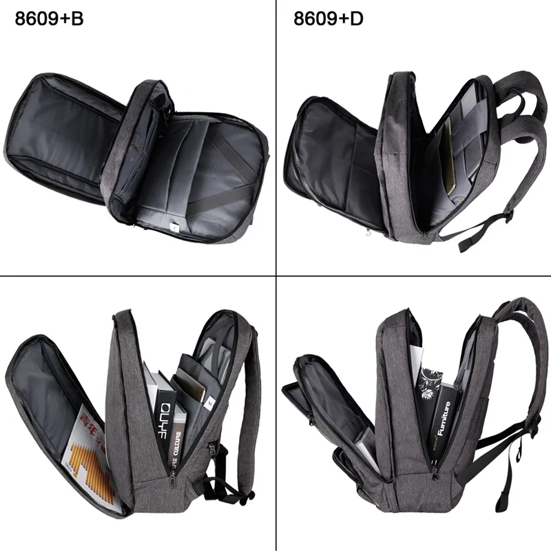 Mochila XQXA para hombres de 17 pulgadas para ordenador portátil Mochila escolar para adolescentes USB con auriculares carga viaje Mochila de gran capacidad gris Mochila XQXA para hombres de 17 pulgadas para ordenador portátil Mochila escolar para adolescentes USB con auriculares carga viaje Mochila de gran capacidad gris