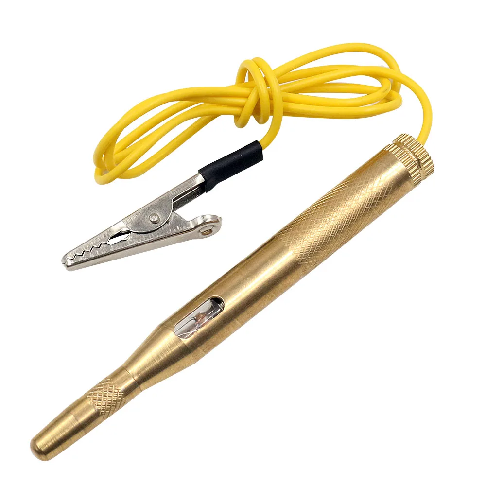 6V 12V 24V Car Circuit Tester Pen Auto Circuit Voltate Test Tool Probe DC 6V-24V Automobiles Motorcycles Trucks Boats Work