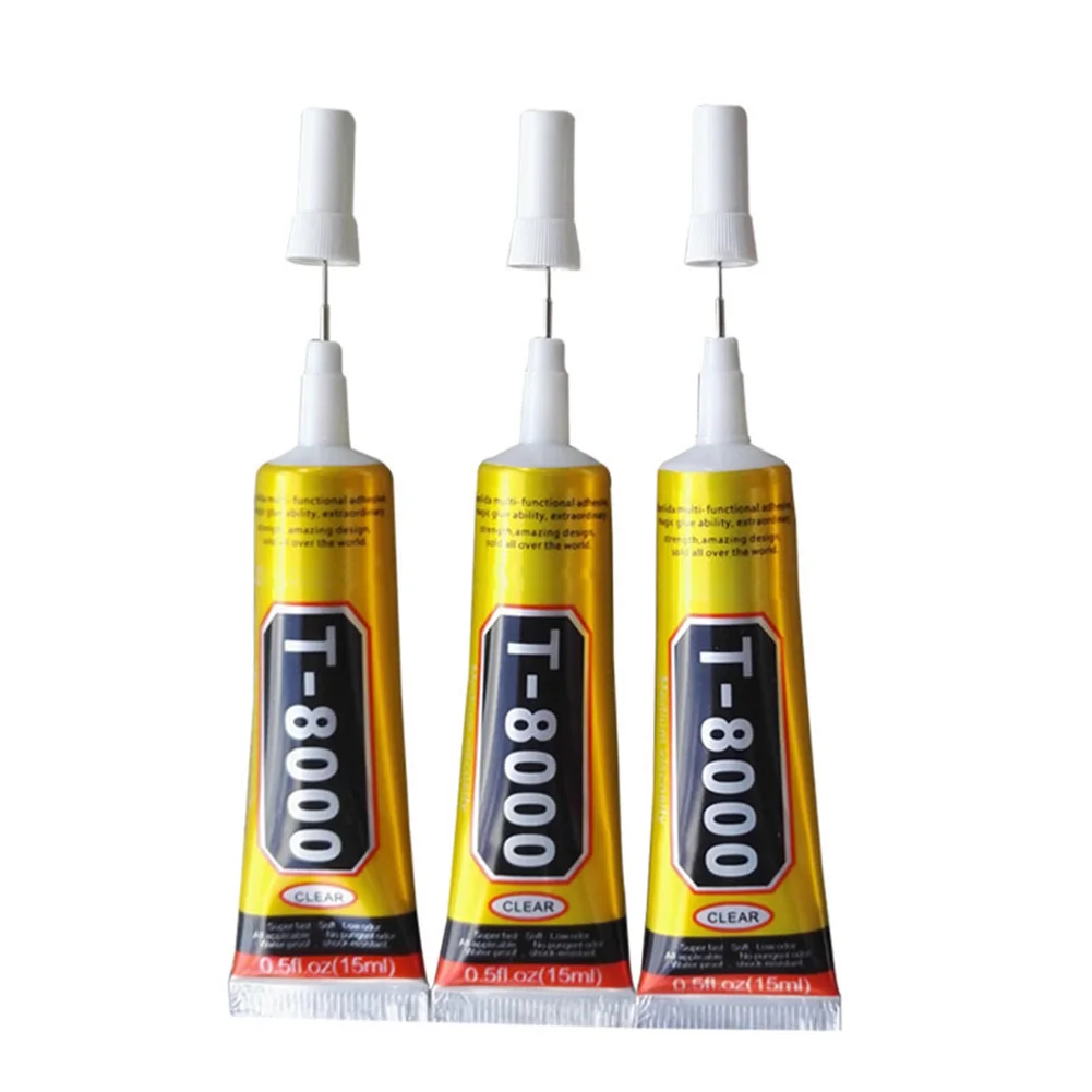 

T7000/T8000 Glue Epoxy Resin Clear Adhesive Needle Type Phone Screen Repairing Tool 15ML LB88