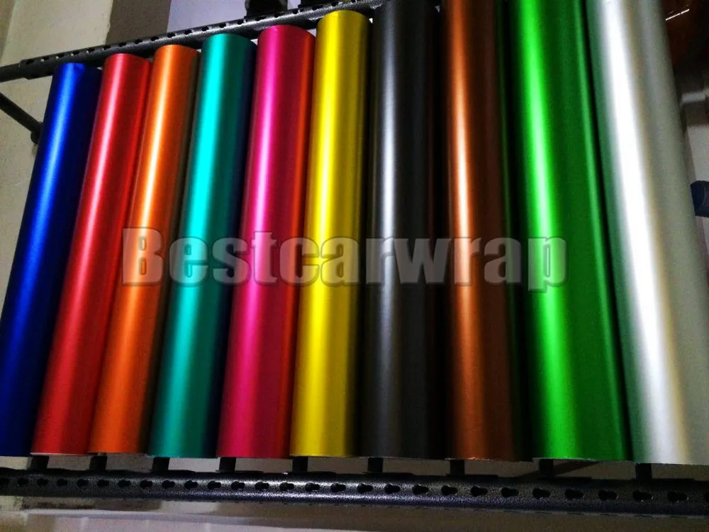 3m quality matte chrome vinyl car wrap film with air free (2)
