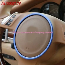 3 цвета на выбор, модифицированный Автомобильный декоративный круг для PORSCHE cayenne Panamera S 911 Boxster 3D стикер