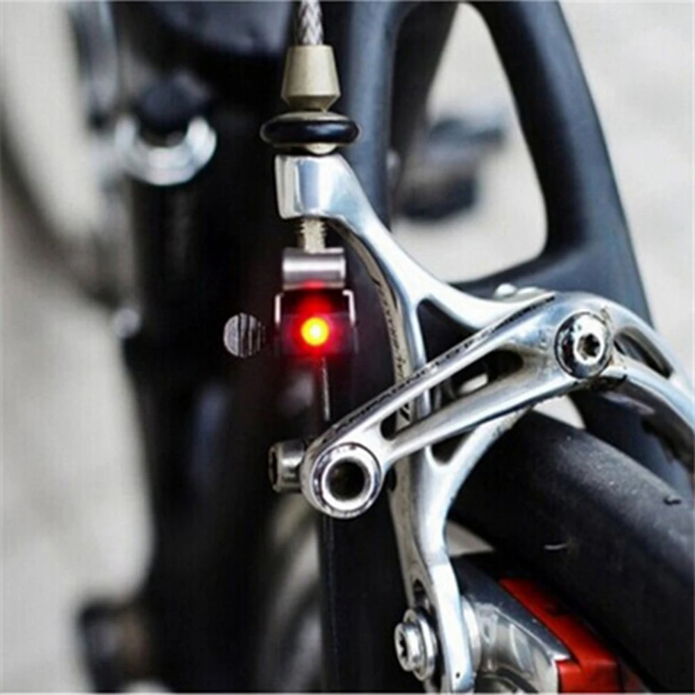 Мини-светильник для путешествий CR1025 со спицами на батарейках, Велосипедный тормозной светильник, светодиодный светильник для горного велосипеда, ограниченная серия, аксессуары для велоспорта в режиме реального времени