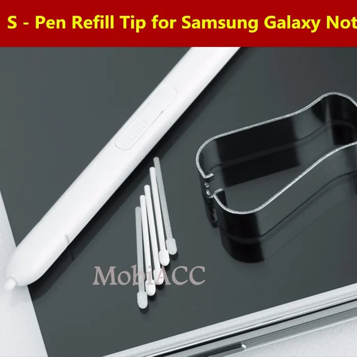 Запасной наконечник для samsung Galaxy Note 5/Note 4/3 Стилус Замена перо для samsung Galaxy Note Edge с зажимом