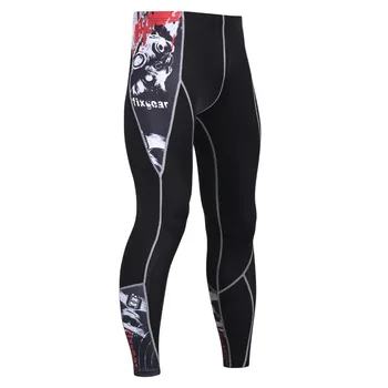 

2018 Spring/Winter Sweatpants Fashion Men Compression Pants Elastic Waist Men's Casual Skinny Pants Brand Leggings Male Trousers