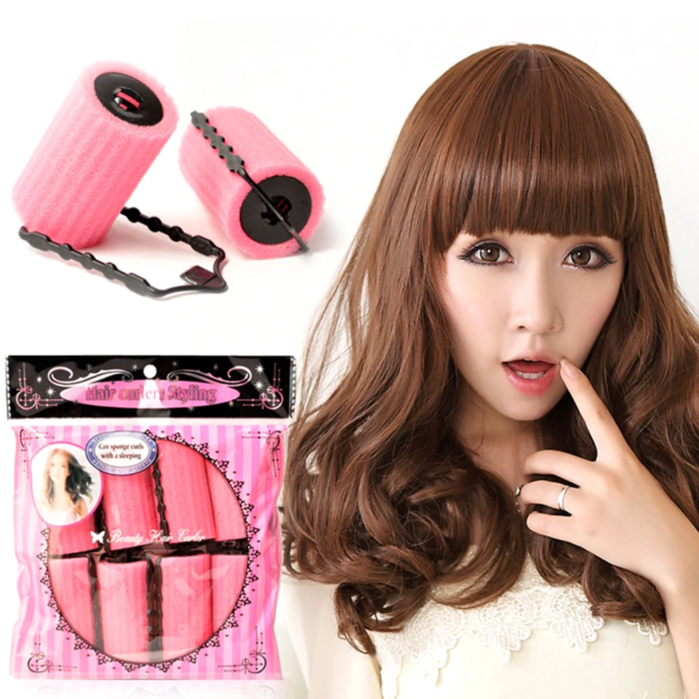 Buy 14pcs 2styles Hair Curler Soft Foam Rollers