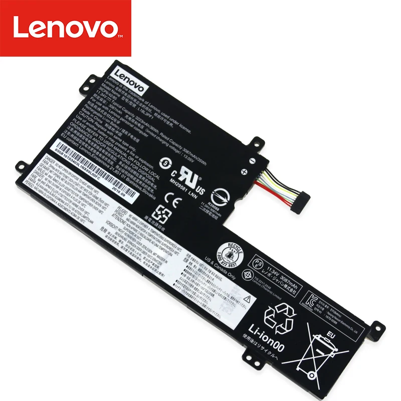 Аккумулятор для ноутбука lenovo L18L3PF1 11,34 V 36Wh