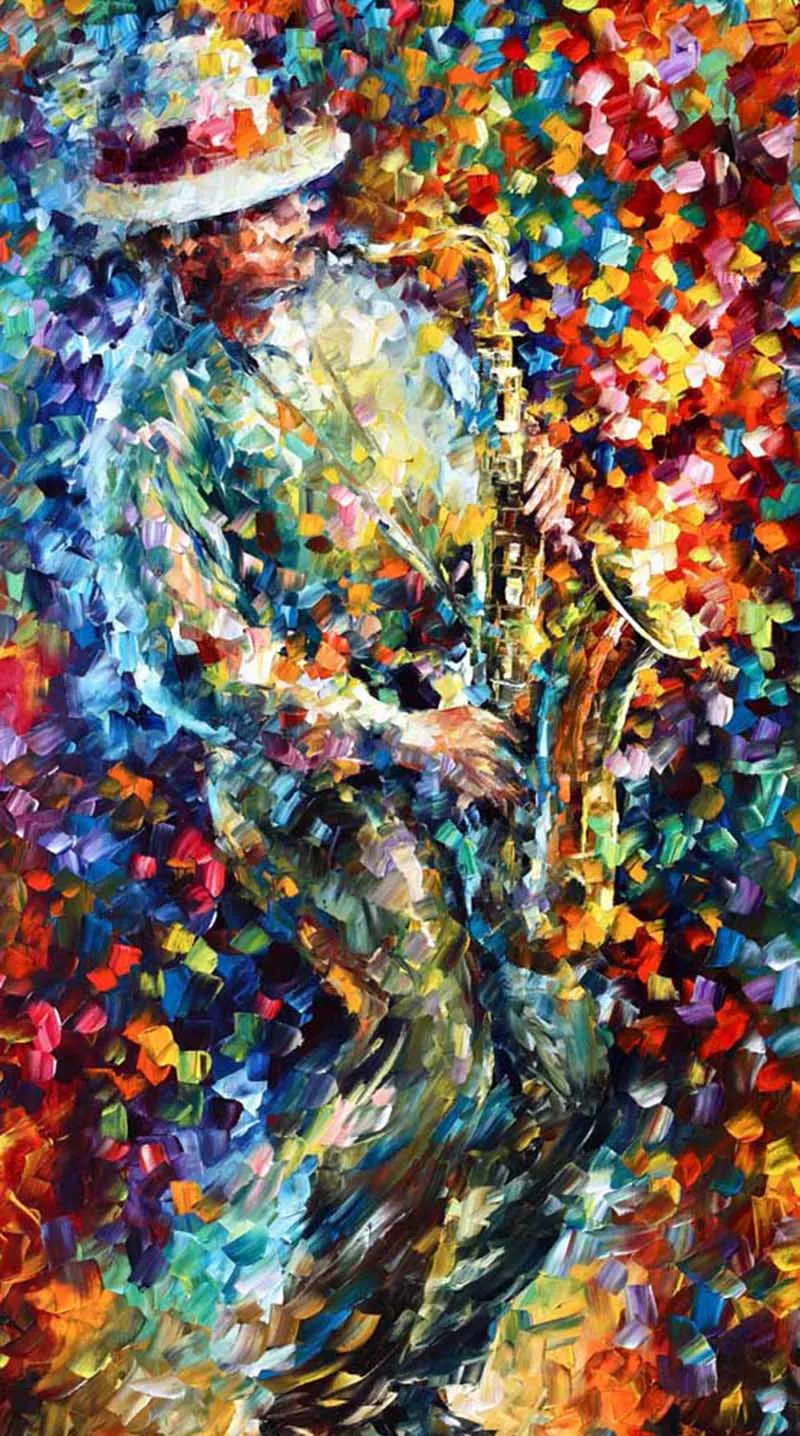 hot sale about musician Wall Art Picture Modern Canvas Oil Painting