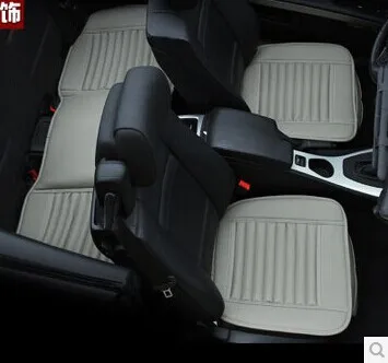 

Car seat cushion spring and summer single cushion four seasons general seat leather Car Auto Interior Accessories Styling