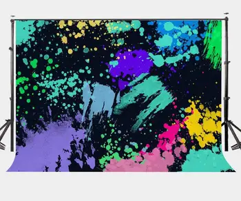 

7x5ft Casual Graffiti Backdrop Abstract Colorful Painting Photography Backdrops Photo Props Studio Background