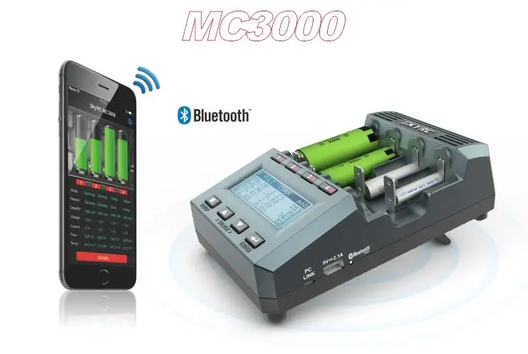 

Original Genuine SKYRC MC3000 UNIVERSAL BATTERY CHARGER ANALYZER IPHONE / ANDROID APP