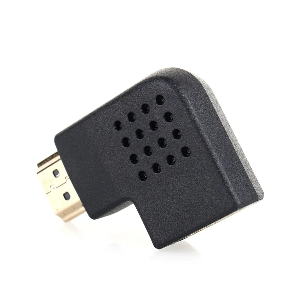 HDMI угол 90 градусов правый/левый папа к Женский HDTV адаптер конвертер для Разъем