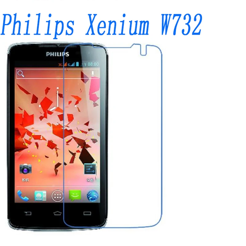 2 шт ультратонкая Защитная пленка с нано-пленка для экрана защитный экран без стекла для мобильного телефона Philips Xenium V387 W6500 S308 W8510 S388 I908 I928 W732 - Цвет: Xenium W732