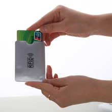 5PCS Anti RFID Blocking Reader Loc Credit Card Holder Aluminium Bank ID Card Cover Port Card Cases RFID Protection Card Case 5PCS Anti RFID Blocking Reader Loc Credit Card Holder Aluminium Bank ID Card Cover Port Card Cases RFID Protection Card Case