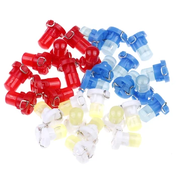 

10Pcs T3 Neo Wedge Led Bulb Instrument Dash Dashboard Gauge Base Lamp