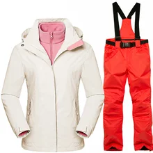 CCIVIVFREE, женский лыжный костюм, зимний, ветрозащитный, водонепроницаемый, сноуборд, куртки и штаны, для женщин, для спорта на открытом воздухе, для пеших прогулок, кемпинга, теплое пальто