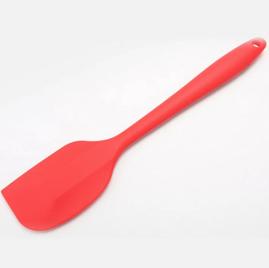 Baking Spatula Mini Small Kitchen Silicone Soup Spoons Cake Cream Spatula Scraper Brush Butter Baking Tool