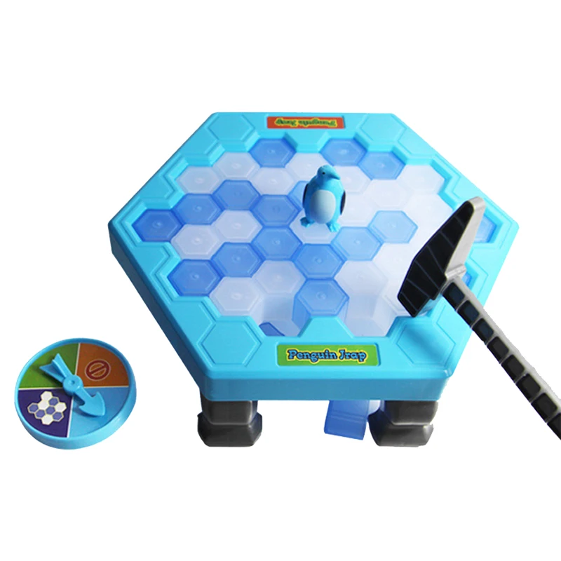 Забавный Пингвин ловушка интерактивные вывеска Indoor Board игра ледокол сохранить